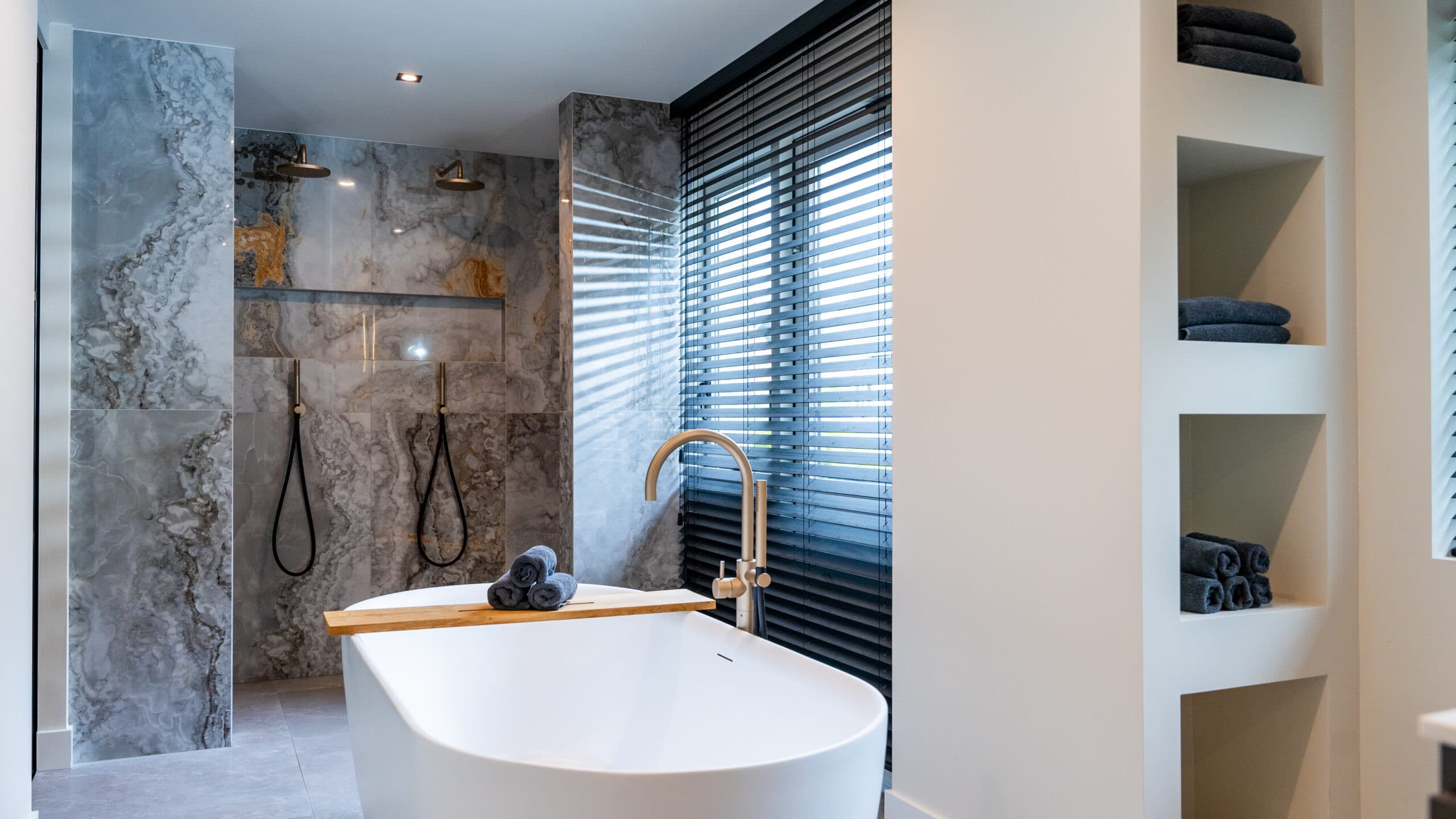 Moderne Marmeren Badkamer